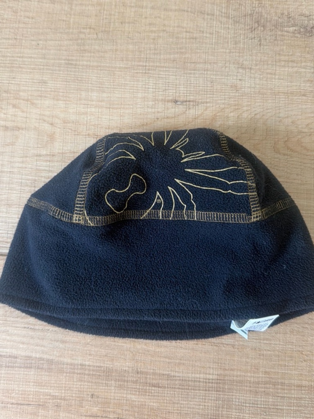 Spyder Black Fleece Beanie one size used